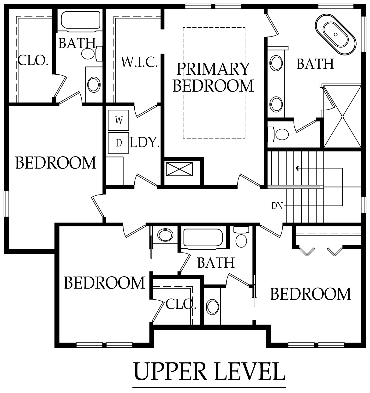 Upper Level Floor Plan