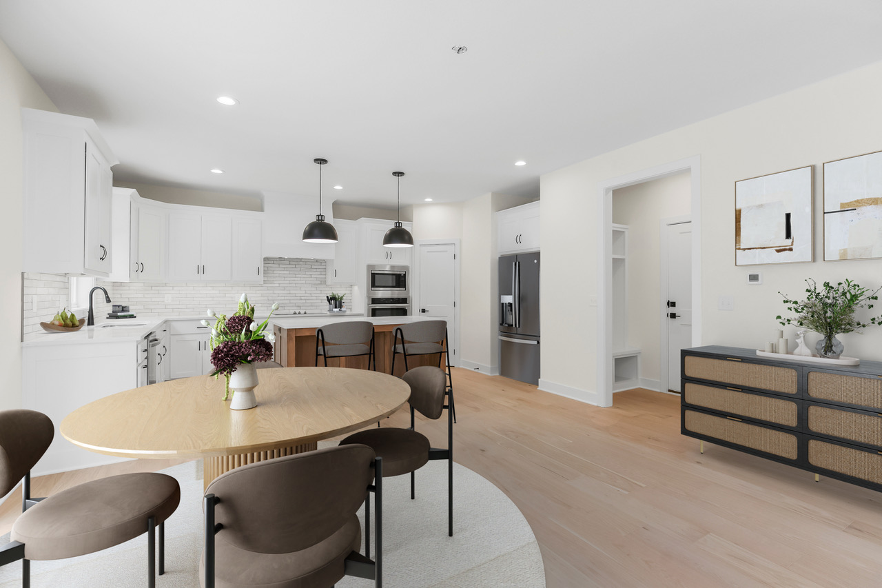 Modern open layout Kitchen, dinning room, and living room